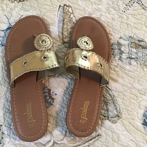 Women’s Gold tone Sandals